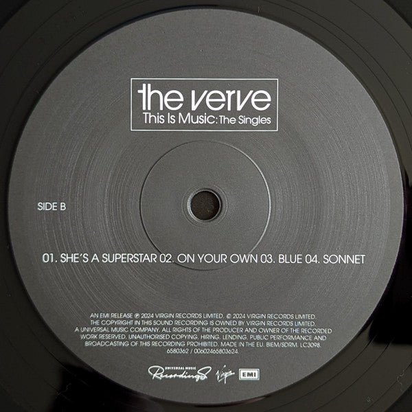 The Verve : This Is Music: The Singles (2xLP, Comp, RE)