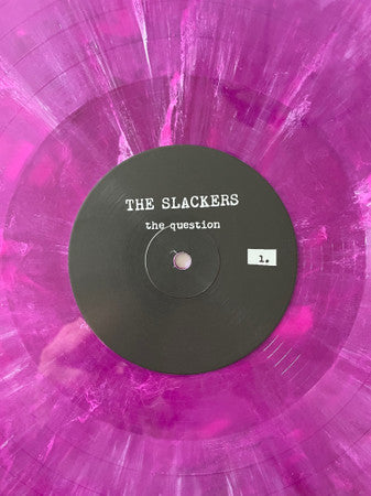 The Slackers : The Question (2xLP, Album, RE, 25t)