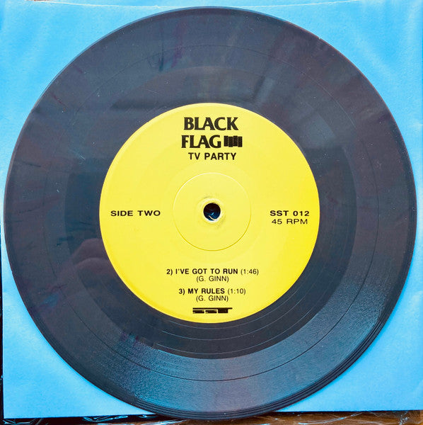 Black Flag : TV Party (7", Single, RE, Bro)