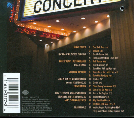 Various : Rounder Records 40th Anniversary Concert (CD, Album)