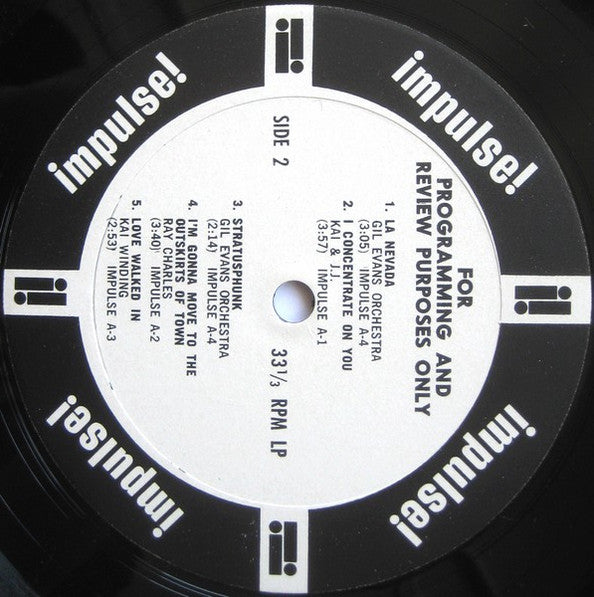 Various : Impulse! - For Programming And Review Purposes Only (LP, Promo, Smplr)