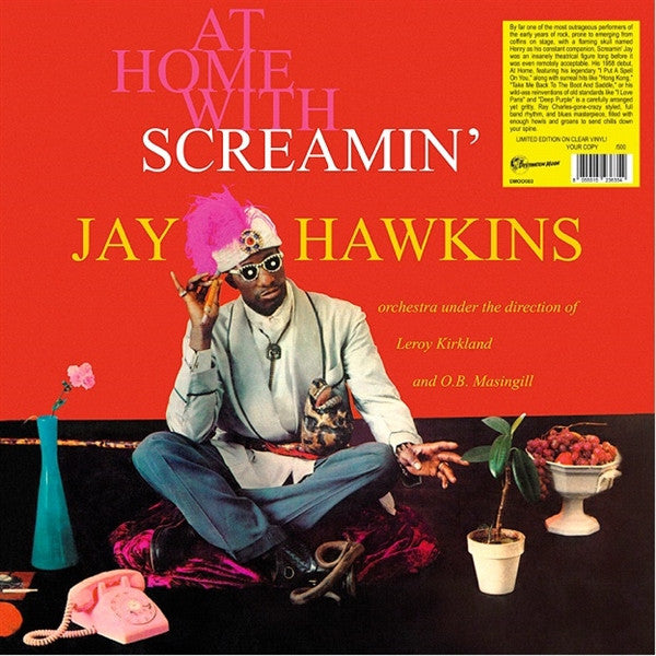 Screamin' Jay Hawkins : At Home with (LP, RE, Cle)