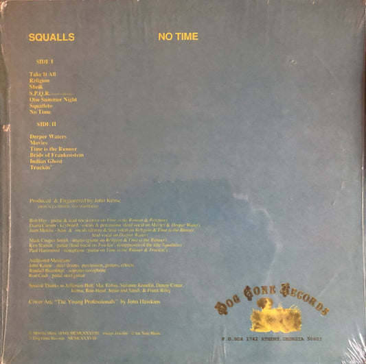 Squalls : No Time (LP, Album)