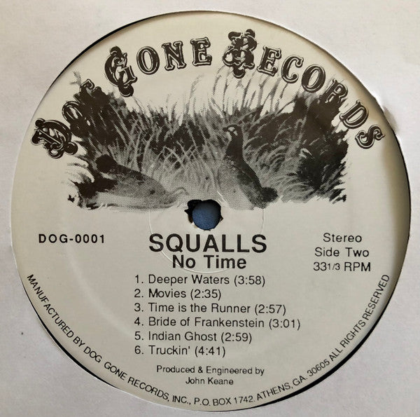 Squalls : No Time (LP, Album)