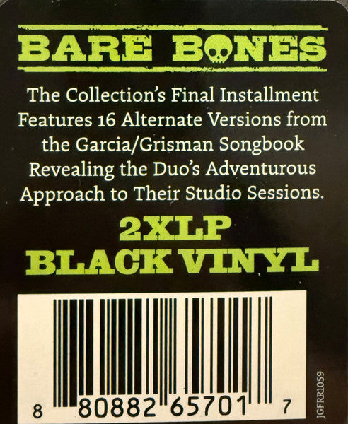 Jerry Garcia & David Grisman : Bare Bones Volume III - Alternate Takes (2xLP, Album)