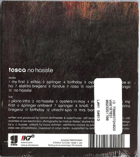 Tosca : No Hassle (2xCD, Album, Fou)