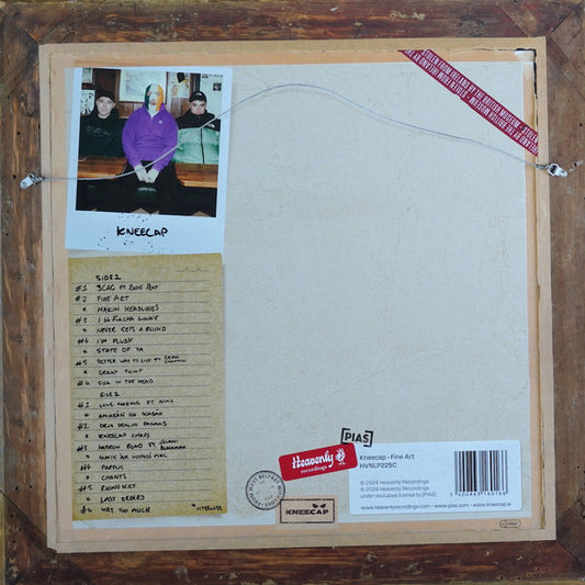 Kneecap (2) : Fine Art (LP, Ltd, Tri)