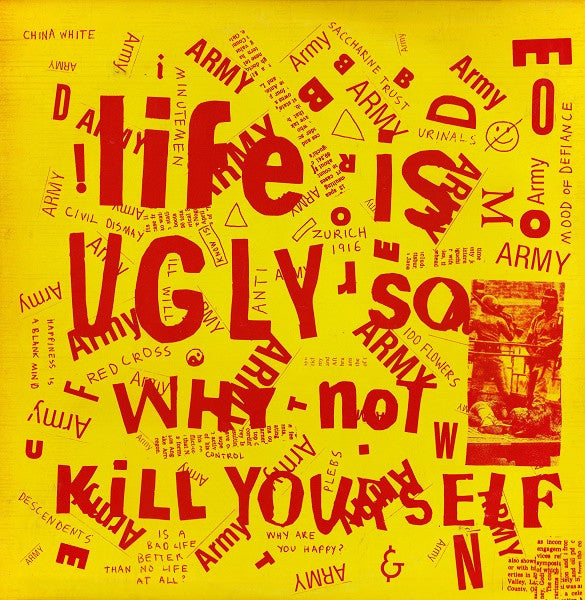 Various : Life Is Ugly So Why Not Kill Yourself (LP, Comp, Red)