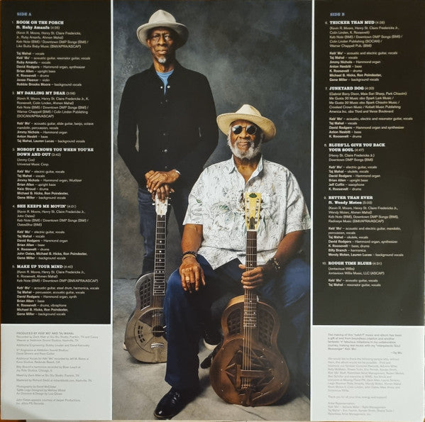 Taj Mahal & Keb' Mo' : Room On The Porch (LP, Album)