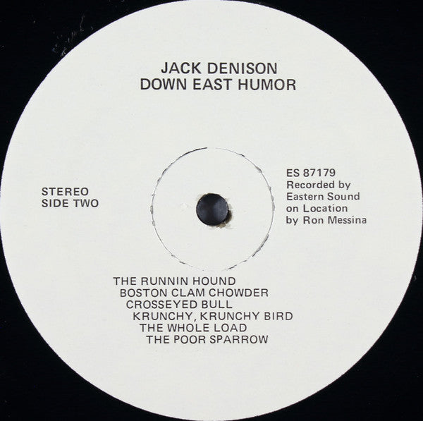 Jack Denison : Ayuh!: Down East Humor By Jack Denison (LP, Album)