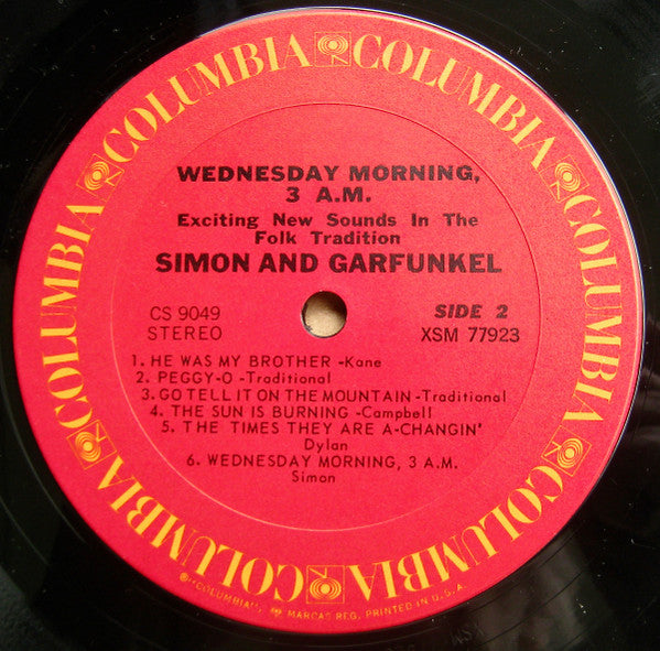 Simon & Garfunkel : Wednesday Morning, 3 A.M. (LP, Album, RE, Pit)