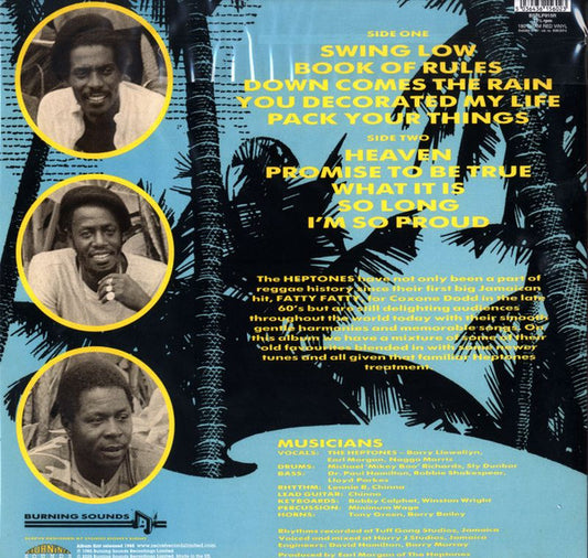 The Heptones : Swing Low (LP, Album, RE, 180)