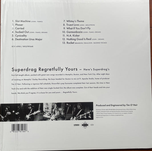 Superdrag : Regretfully Yours (LP, Album, RE, RP, Bab)