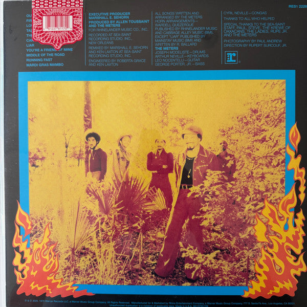 The Meters : Fire On The Bayou (LP, Album, RE, 180)