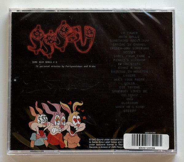 PARTYNEXTDOOR, Drake : Some Sexy Songs 4 U (CD, Album)
