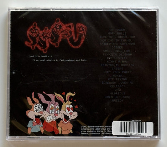 PARTYNEXTDOOR, Drake : Some Sexy Songs 4 U (CD, Album)
