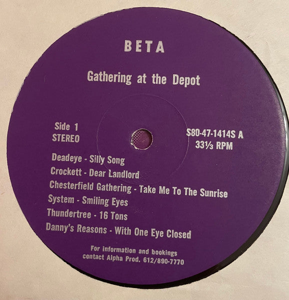 Various : Gathering At The Depot (LP, Comp)