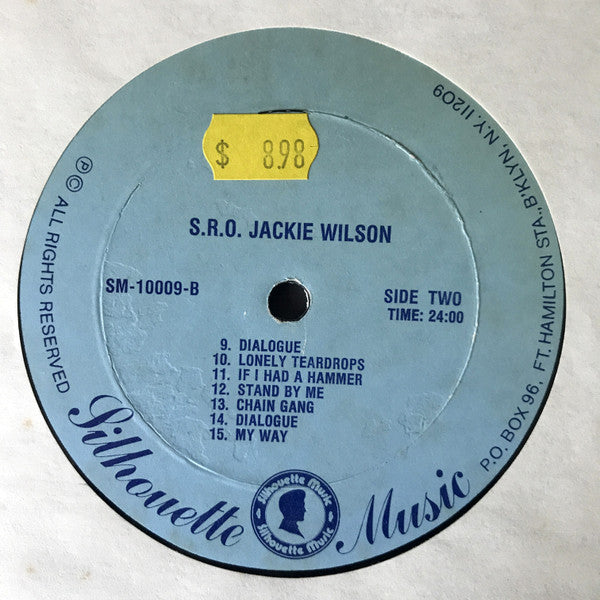 Jackie Wilson : S.R.O. (LP, Album)