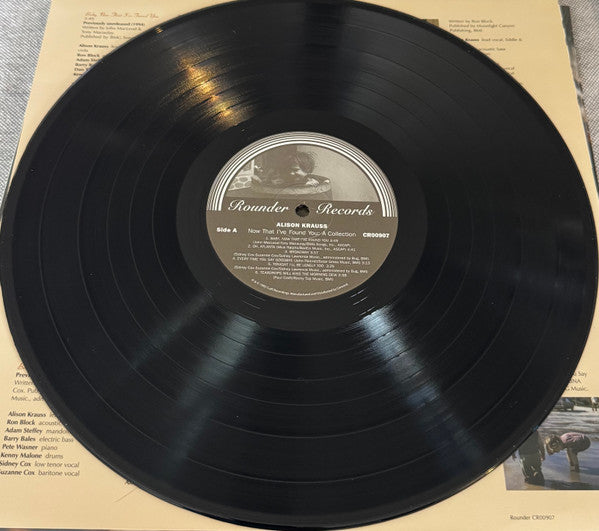 Alison Krauss : Now That I’ve Found You - A Collection (LP, Comp, RE)