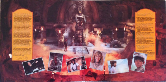 John Williams (4) : Indiana Jones And The Temple Of Doom (The Original Motion Picture Soundtrack) (LP, Album, Gat)