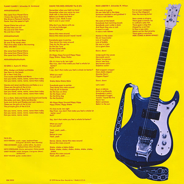 The B-52's : The B-52's (LP, Album, RP, Win)
