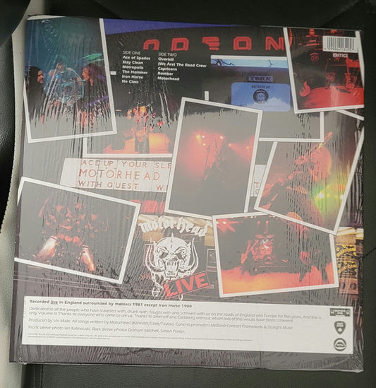 Motörhead : No Sleep 'Til Hammersmith (LP, Album, Ltd, RE, 50t)