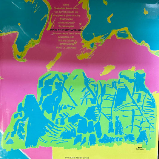Algernon Cadwallader : Trying Not To Have A Thought (LP, Album, Ltd, Sha)