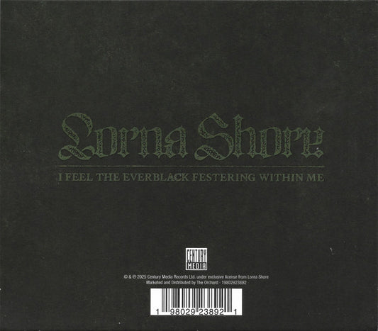 Lorna Shore : I Feel The Everblack Festering Within Me (CD, Album, Ltd, O-C)