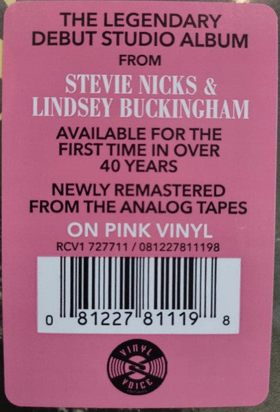 Buckingham Nicks : Buckingham Nicks (LP, Album, RE, RM, Gat)
