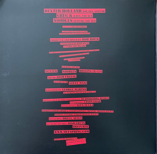 The Offspring : Rise And Fall, Rage And Grace (LP, Album, RE)