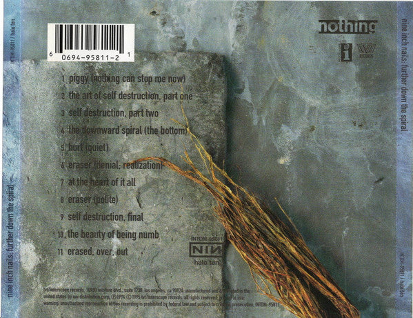 Nine Inch Nails : Further Down The Spiral (CD, Album, RE, UNI)