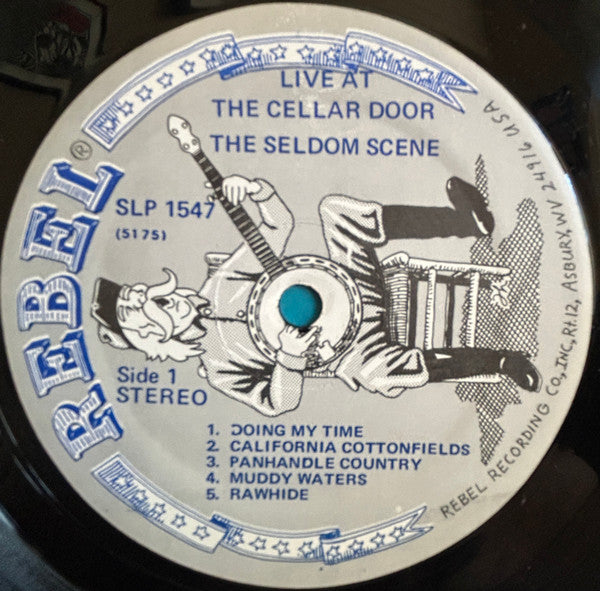 The Seldom Scene : Live At The Cellar Door (2xLP, Album, RP, Sup)