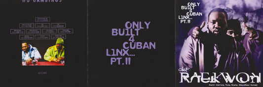 Raekwon : Only Built 4 Cuban Linx... Pt. II (CD, Album, Ltd, RE)