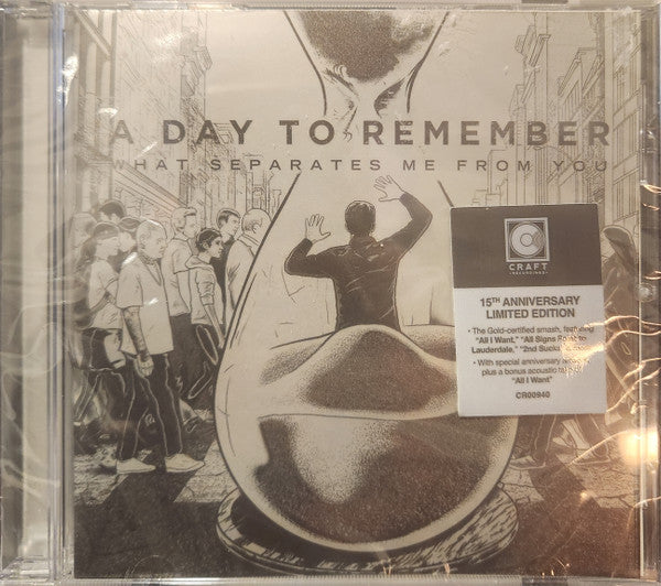 A Day To Remember : What Separates Me From You (CD, Album, Ltd, RE, 15t)