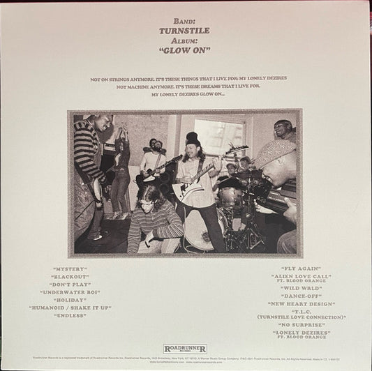 Turnstile (2) : Glow On (LP, Album, Ltd, RE, Pin)