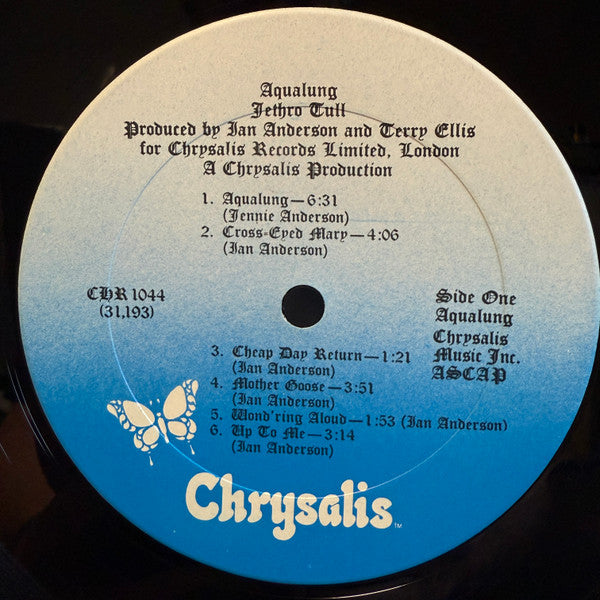 Jethro Tull : Aqualung (LP, Album, RE, Pit)