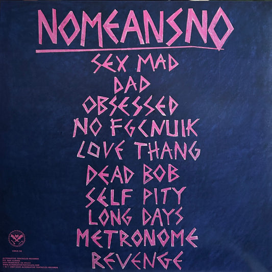 Nomeansno : Sex Mad (LP, Album, RE, RM)