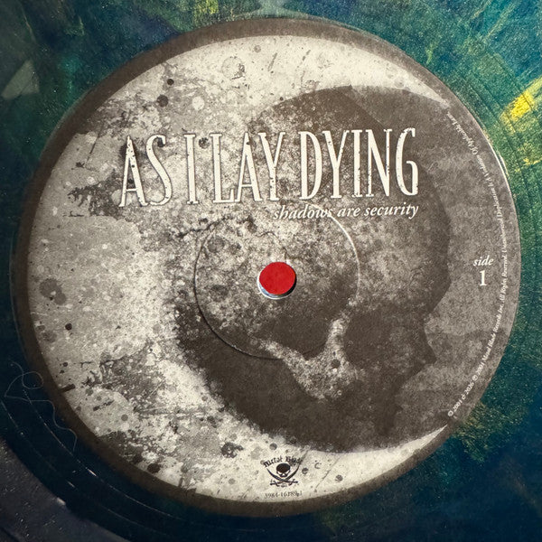 As I Lay Dying : Shadows Are Security (LP, Album, Ltd, RE, Gol)