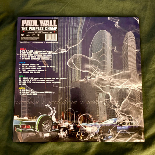Paul Wall : The Peoples Champ (LP, Album, Gre + Album, Ltd, RE, 20t)