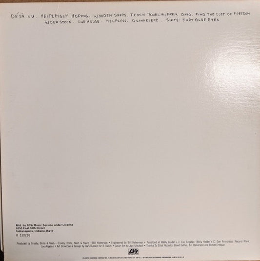 Crosby, Stills, Nash & Young : So Far (LP, Comp, Club, RE, RCA)