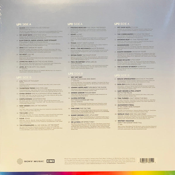 Various : Now Yearbook '85-'89 (The Final Chapter) (3xLP, Album, Comp, Sil)