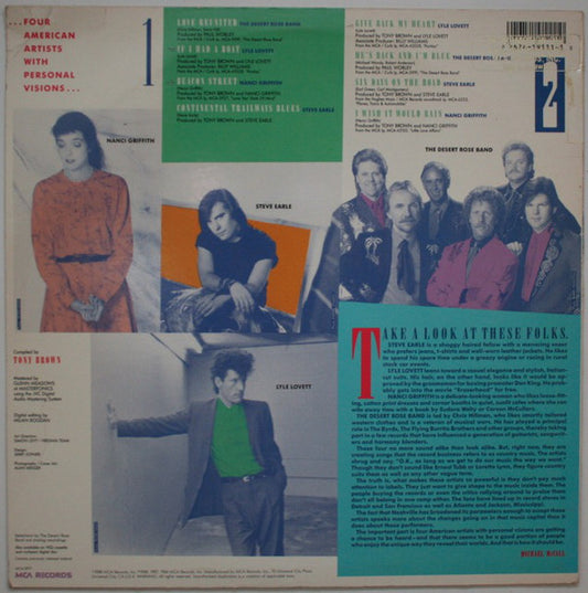 Various : Country & Eastern (LP, Comp)