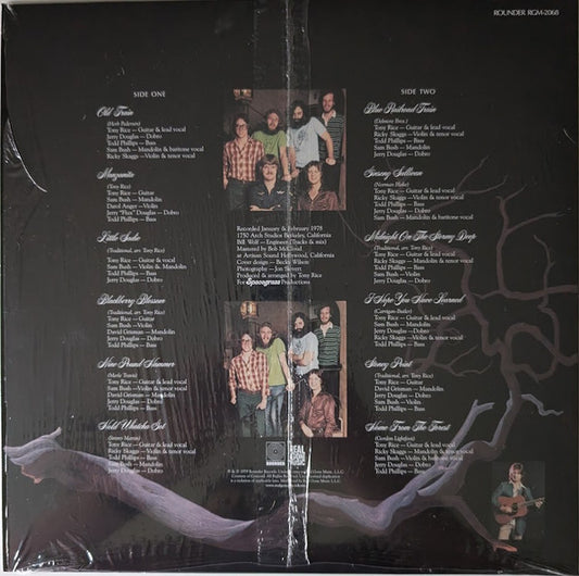 The Tony Rice Unit : Manzanita (LP, Album, RE, RM, Bro)