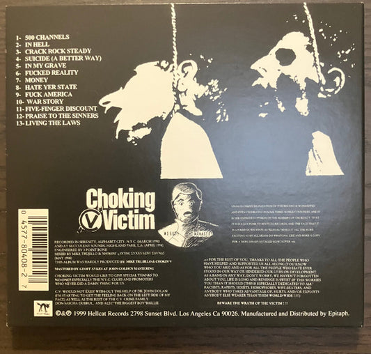 Choking Victim : No Gods / No Managers (CD, Album, Dig)