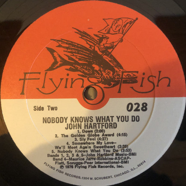 John Hartford : Nobody Knows What You Do (LP, Album, RP)
