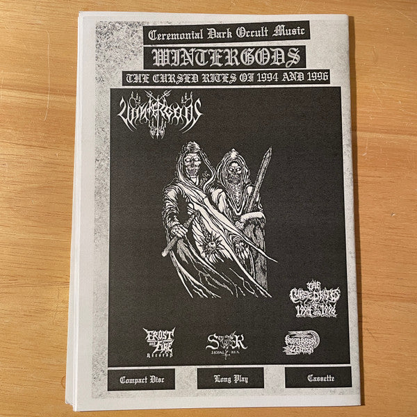 Wintergods : Cursed Rites of 1994 and 1996 (LP, Comp, Ltd, Bla)