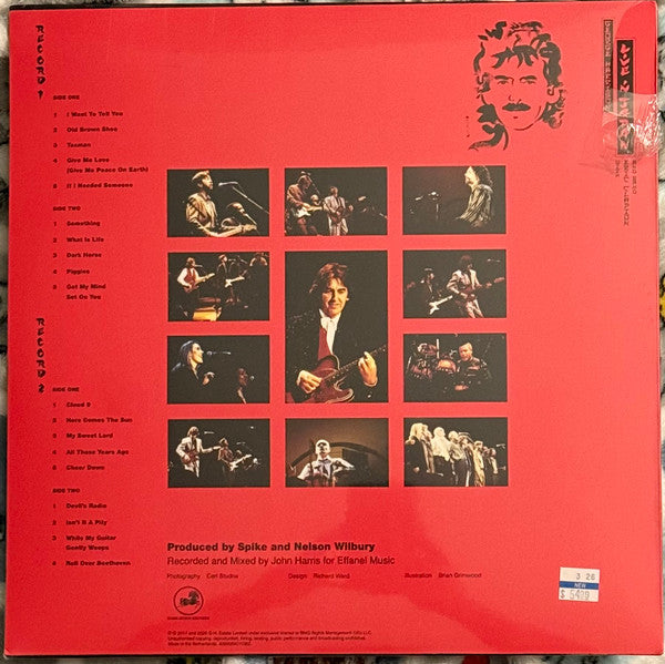 George Harrison : Live In Japan With Eric Clapton And Band (2xLP, Album, RE)