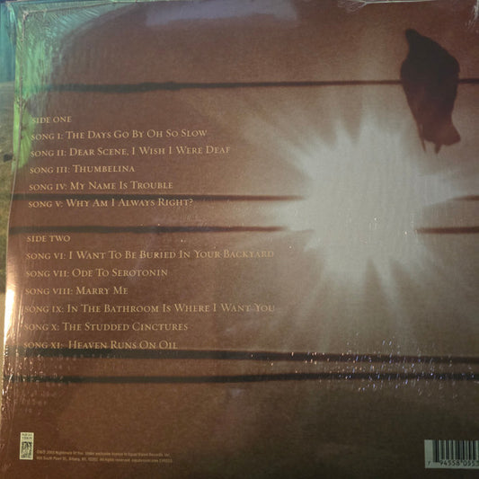 Nightmare Of You : Nightmare Of You (LP, Ltd, RE, Bla)