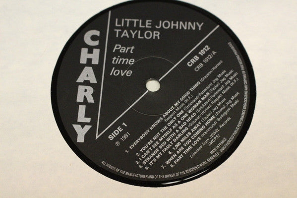 Little Johnny Taylor : Part Time Love (LP, Comp)