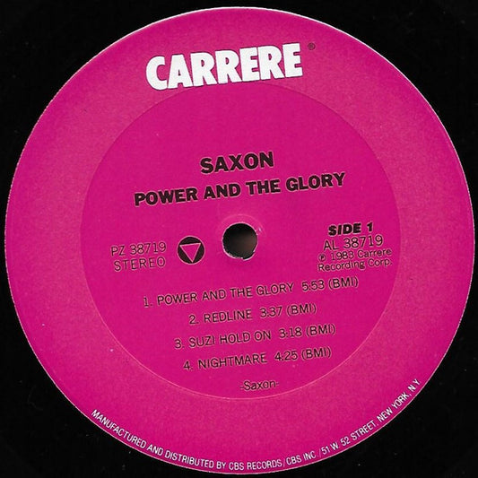 Saxon : Power & The Glory (LP, Album)